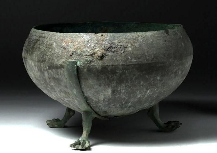 Bronze cauldron