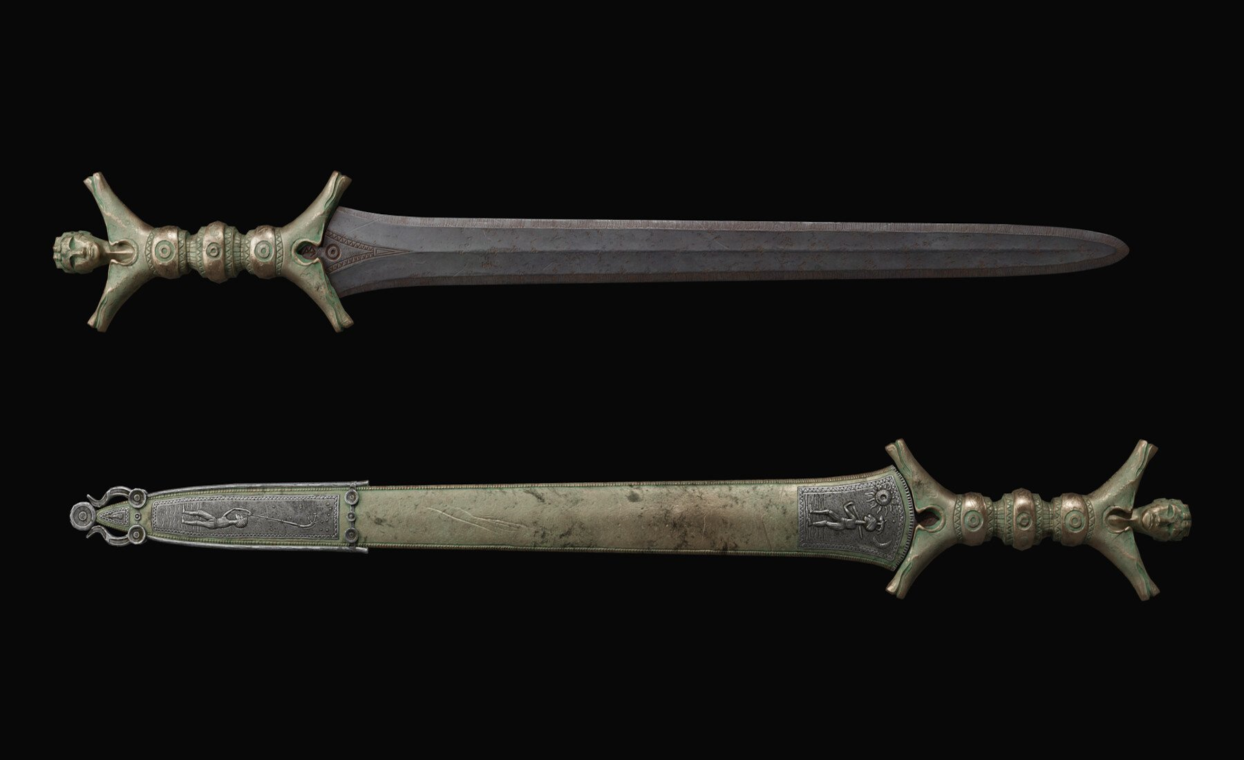 Celtic Bronze Sword
