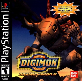 Digimon World(PS) Cover