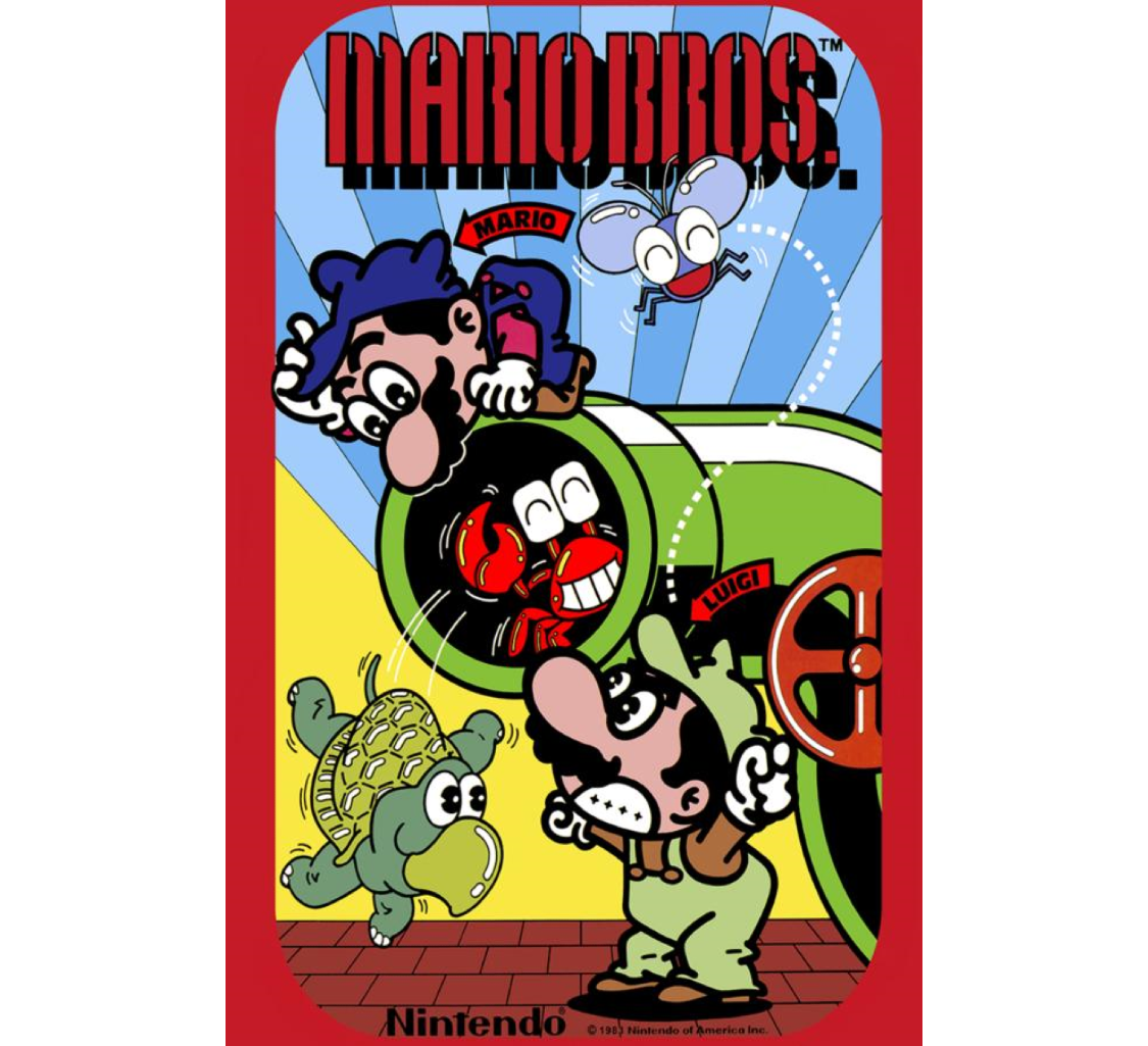 Mario Bros(NES) Cover
