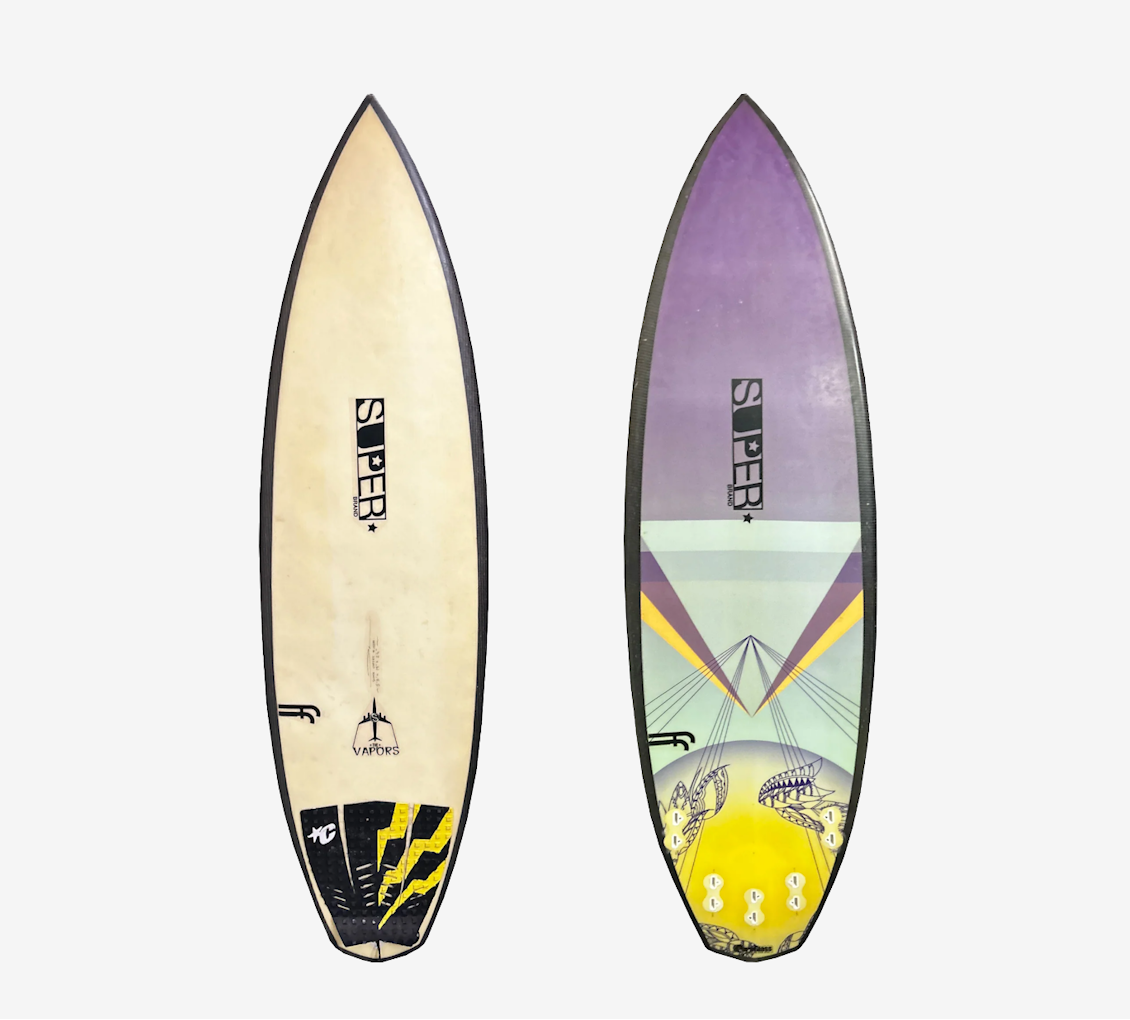 Purple Surfboard