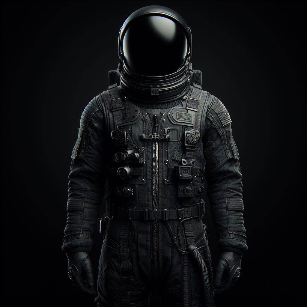 Black Space Suit