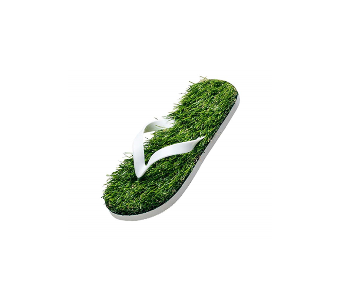 Artificial Grass Flip Flop